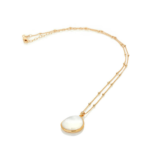 HD X JJ CALM MOTHER OF PEARL PENDANT
