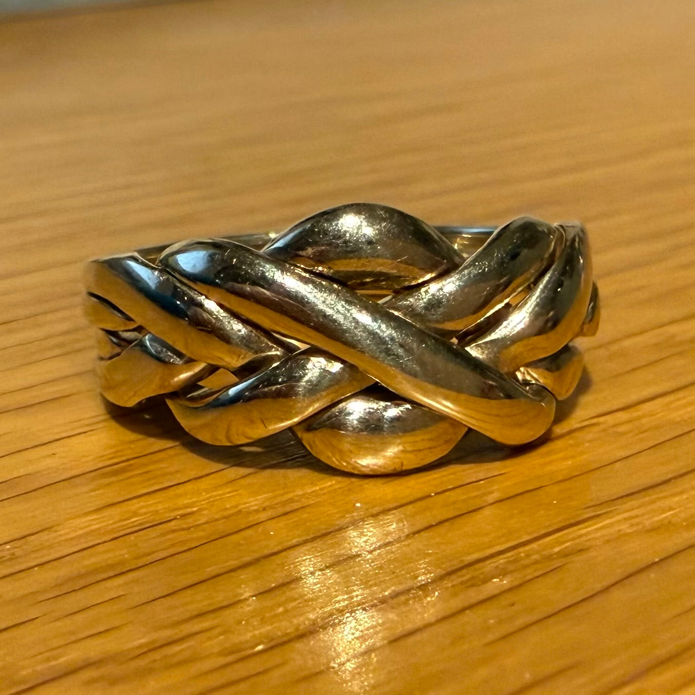9CT PUZZLE RING