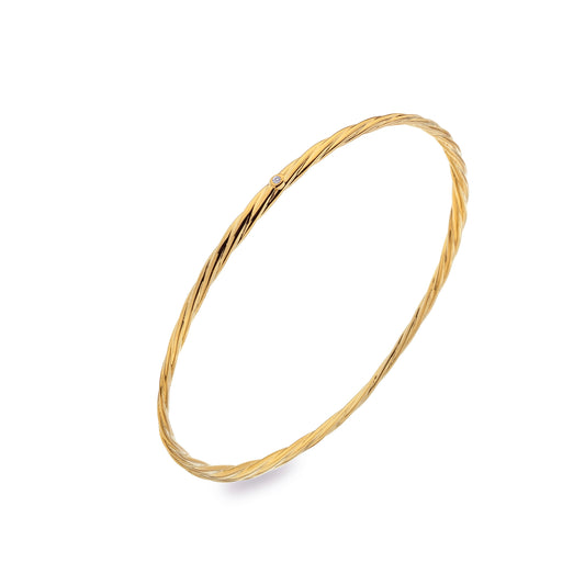 HD X JJ ENTWINE BANGLE