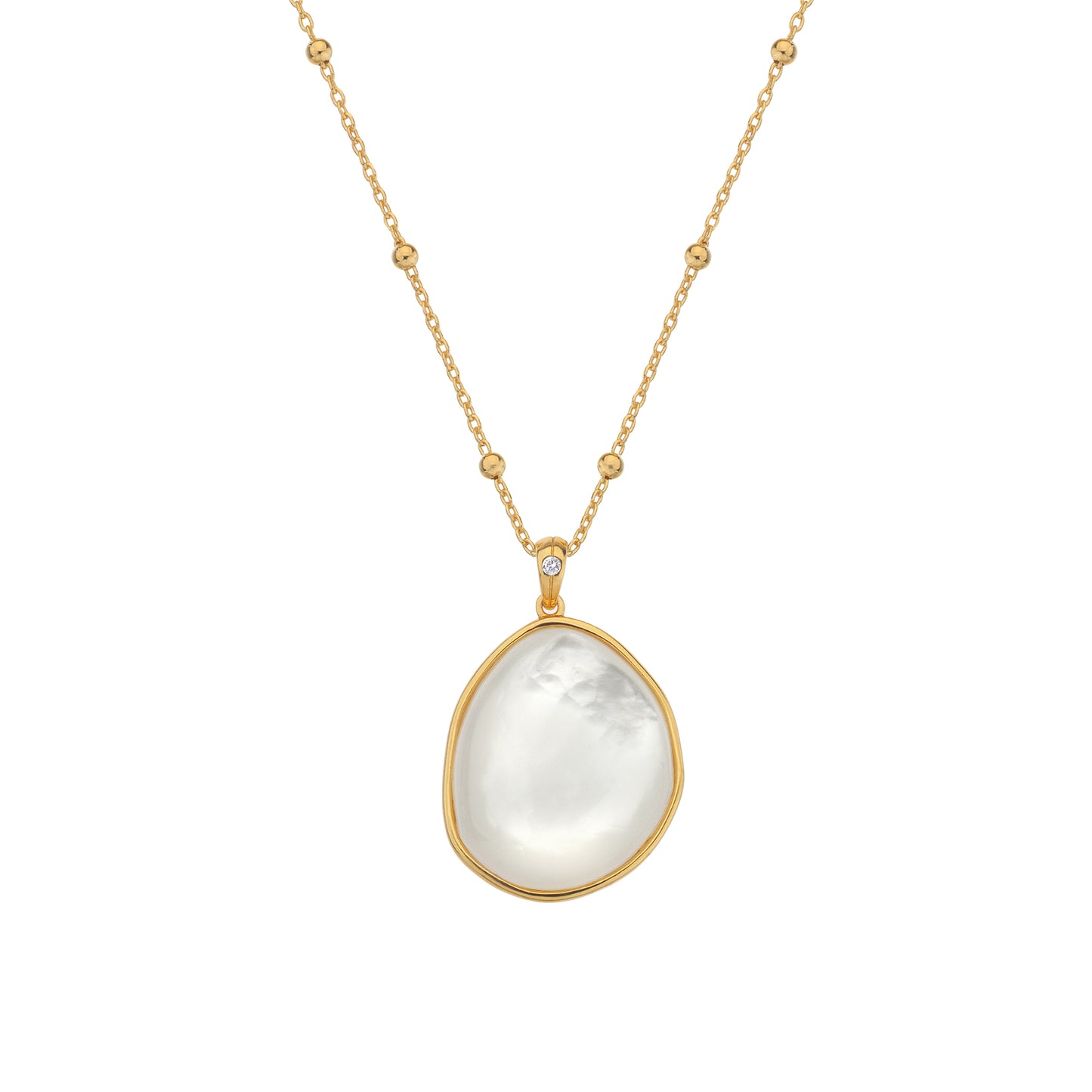 HD X JJ CALM MOTHER OF PEARL PENDANT