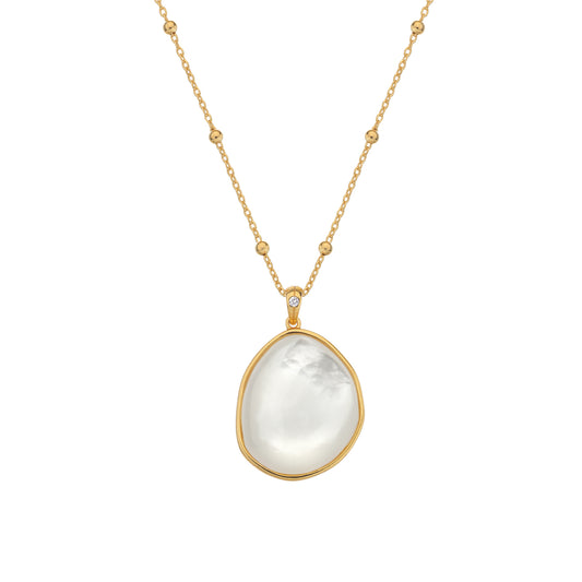 HD X JJ CALM MOTHER OF PEARL PENDANT