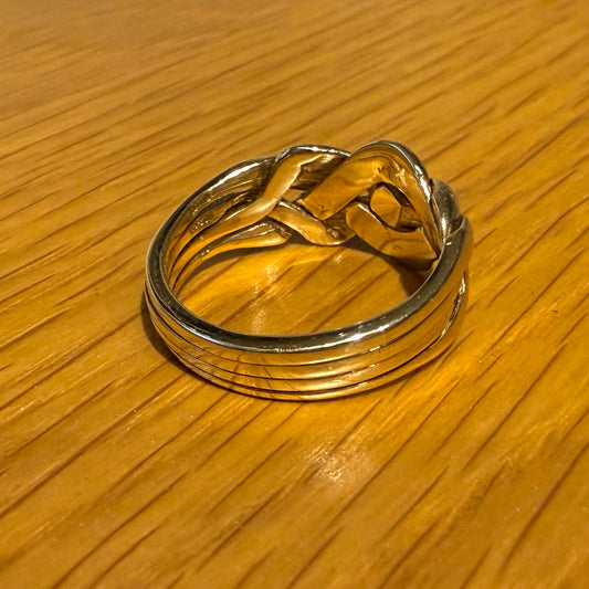 9CT PUZZLE RING
