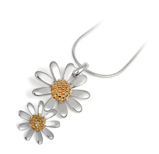 DAISY DOUBLE DROP PENDANT