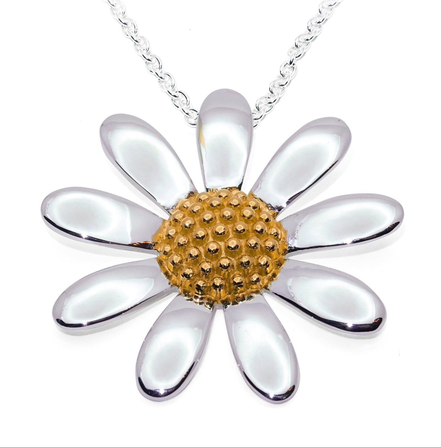 FLAT DAISY PENDANT